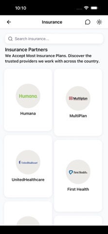 Riceland Healthcare iPhone screenshot