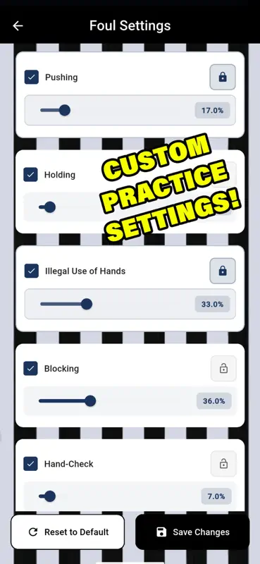 Basketball Ref Practice Pro screenshot 4 of 5