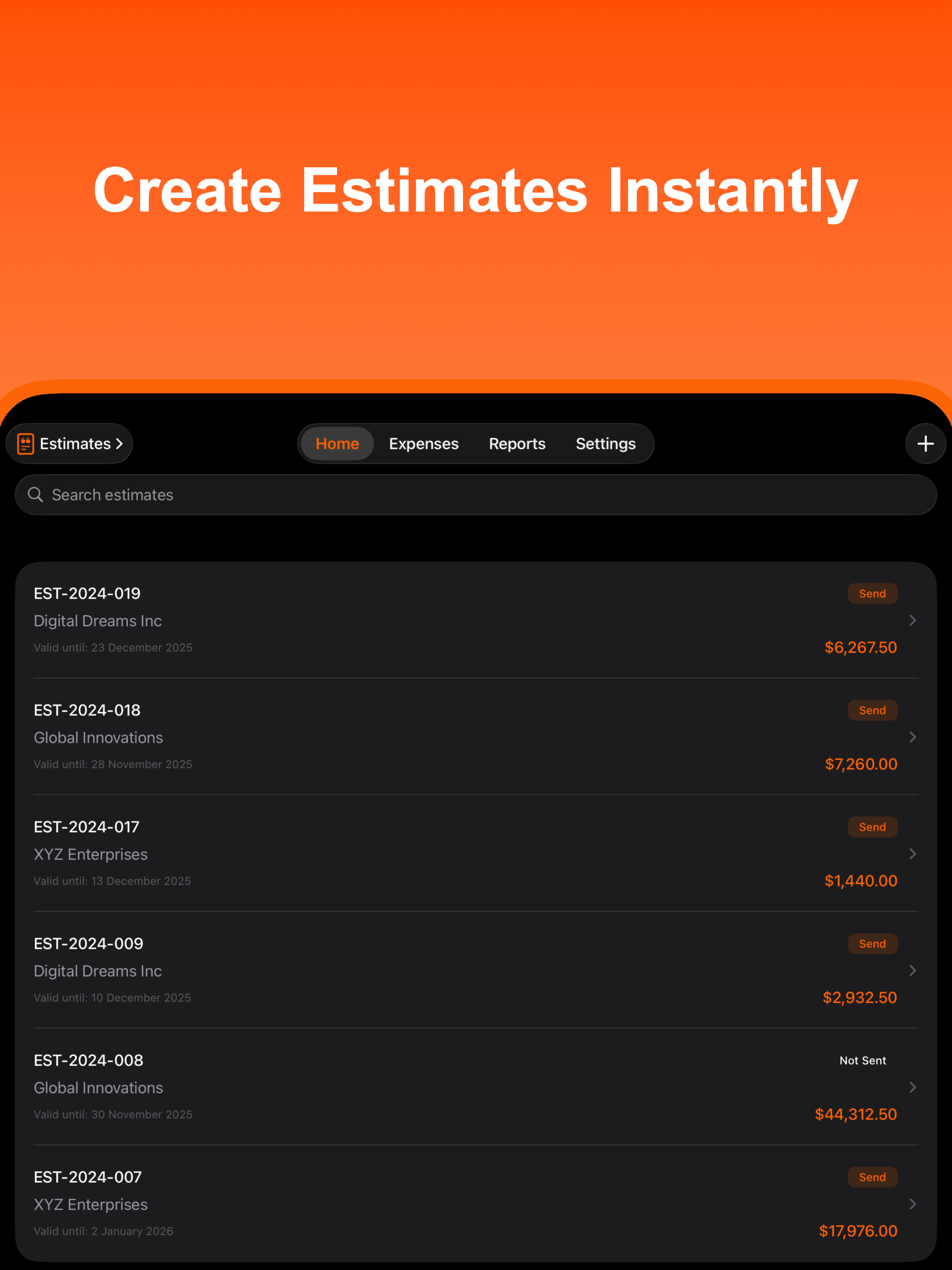 Invoice Maker Estimate BillKit