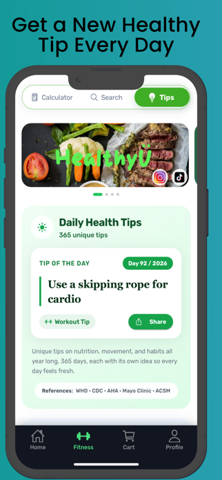 HealthyU. Screenshot 7 of 9