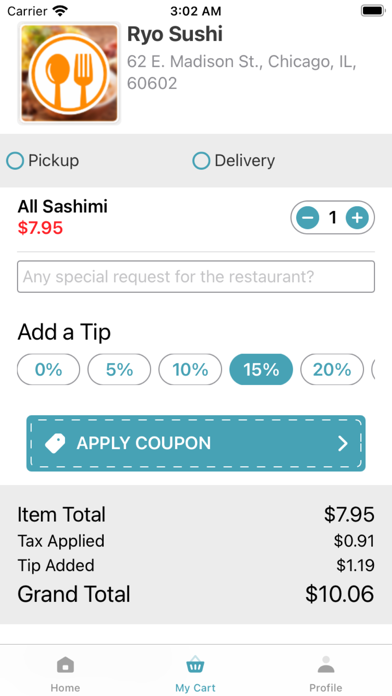 Ryo Sushi Screenshot