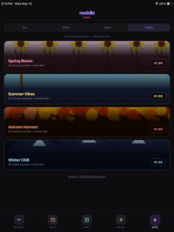 Noddle iPad screenshot