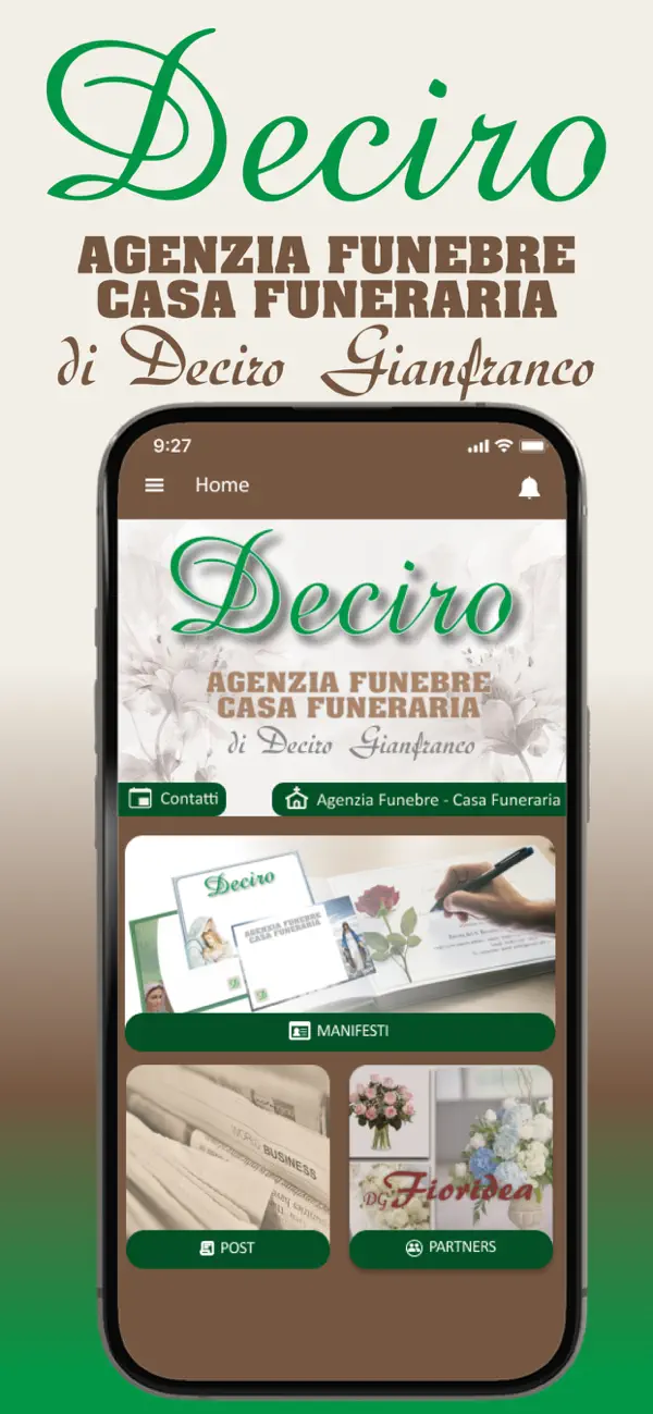 Screenshot #1 pour Agenzia Funebre Deciro