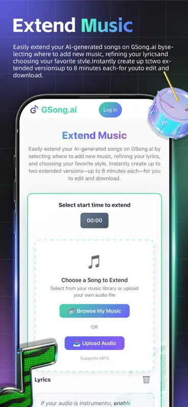 Gsong: KI Song Generator screenshot 6 of 7
