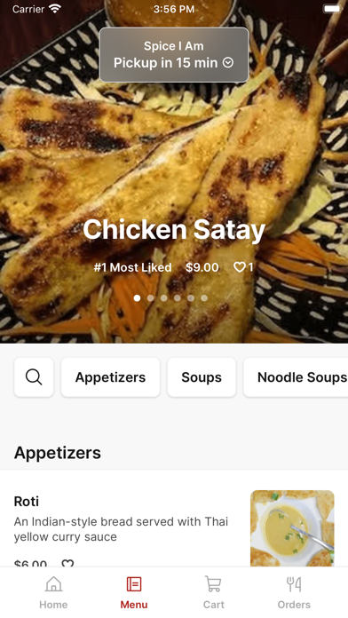 Spice I am iPhone screenshot 2 - Food & Drink app