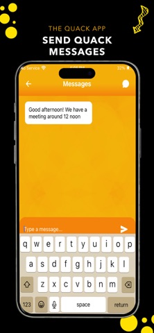 The QuackApp screenshot