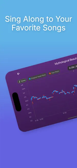 Pitchy - Sing On Pitch screenshot 1