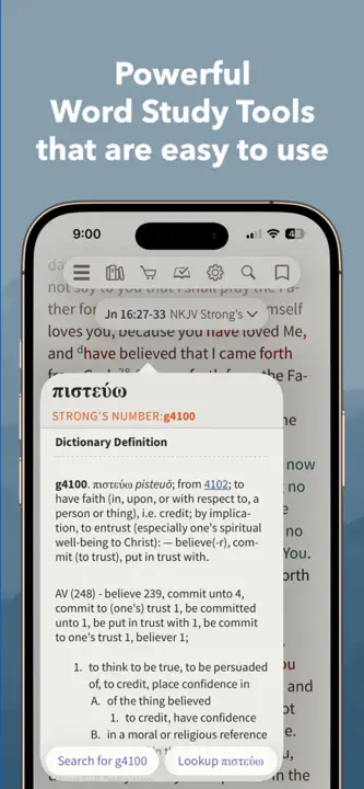 NKJV Bible by Olive Tree: Screenshot 5 von 10