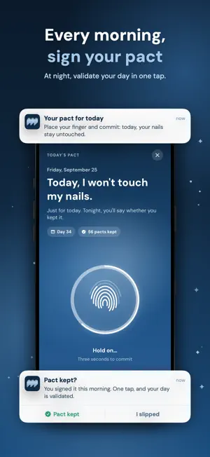 Monyx: Stop Nail Biting screenshot 2