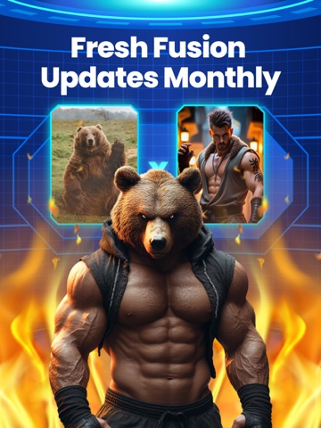 AI Fusion: Hero Animal Merge iPad screenshot