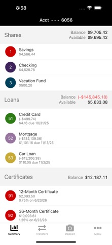 App screenshot