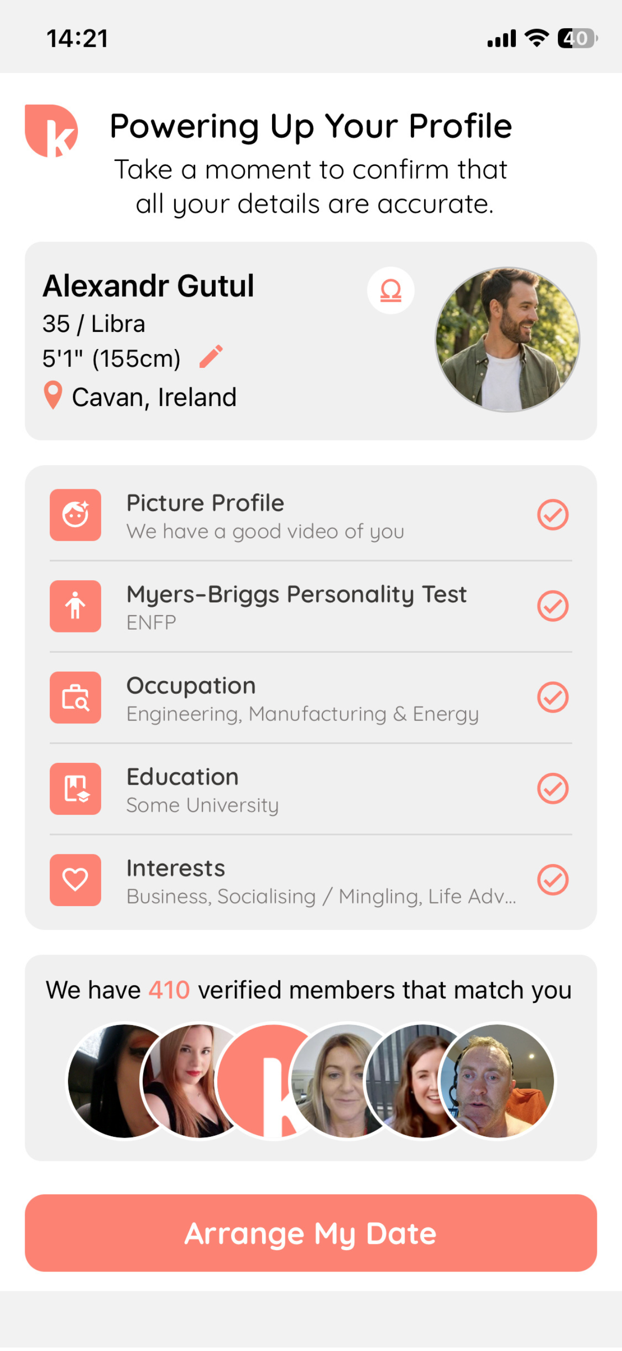 Katch - Dates made Simple