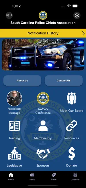 South Carolina Police Chiefs screenshot 1