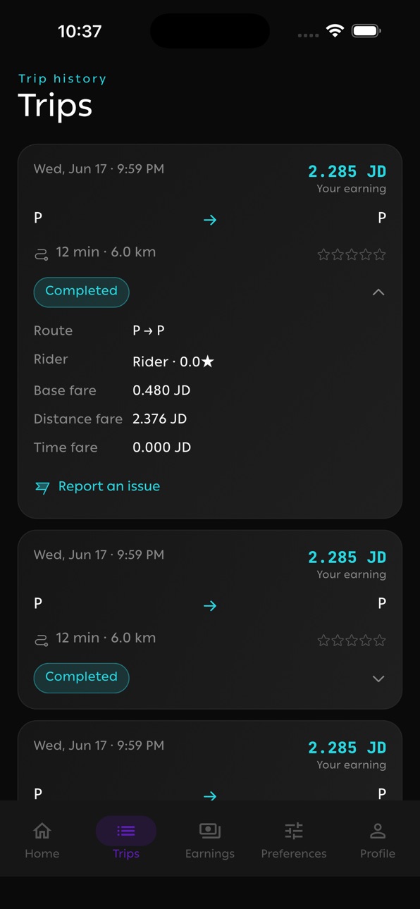 iPhone screenshot