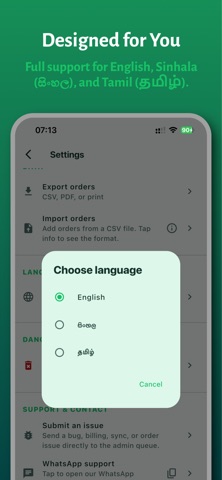 Orderly - Order Tracker Screenshot 8 of 8