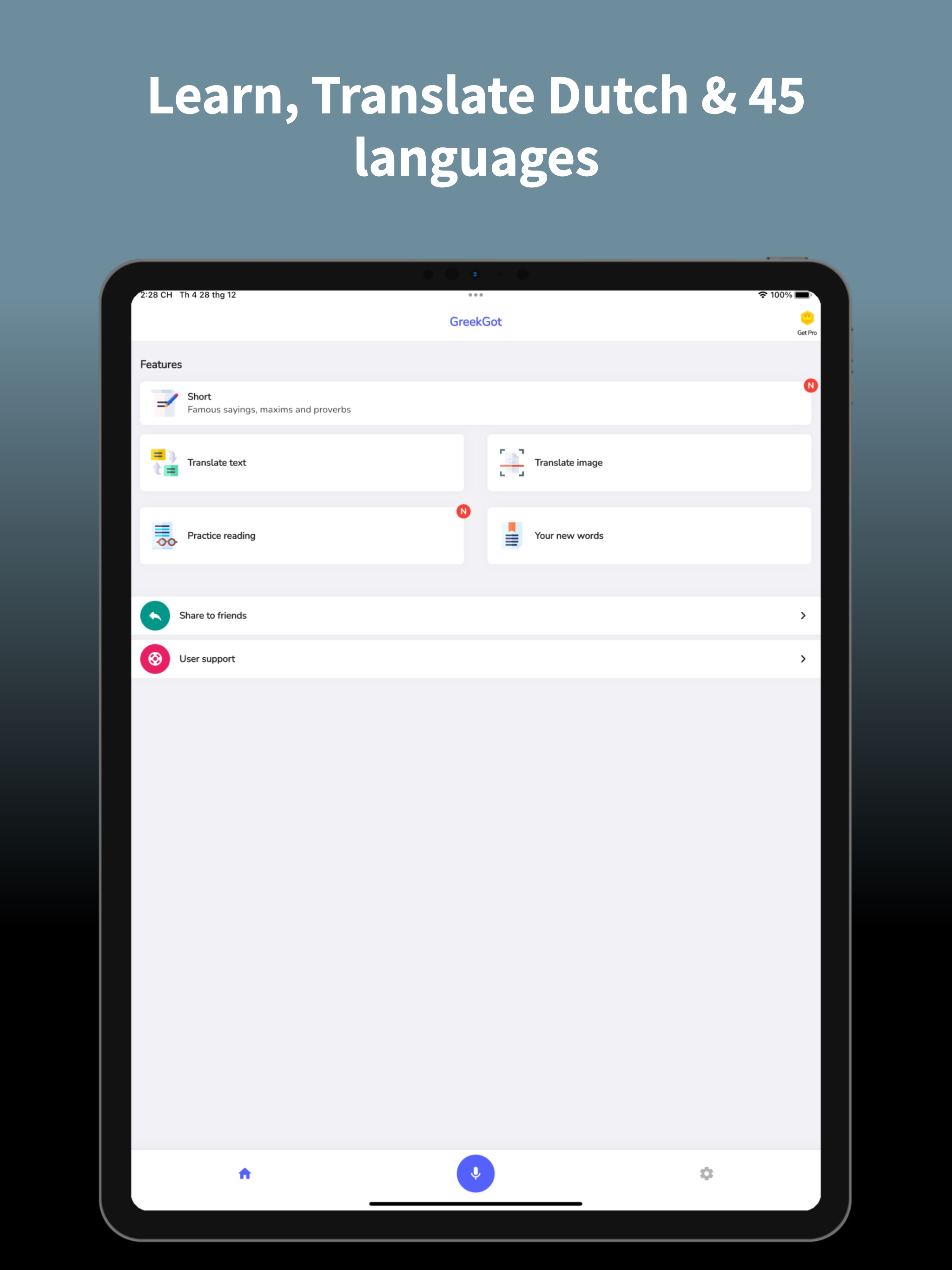 Dutch Translator & Learn +