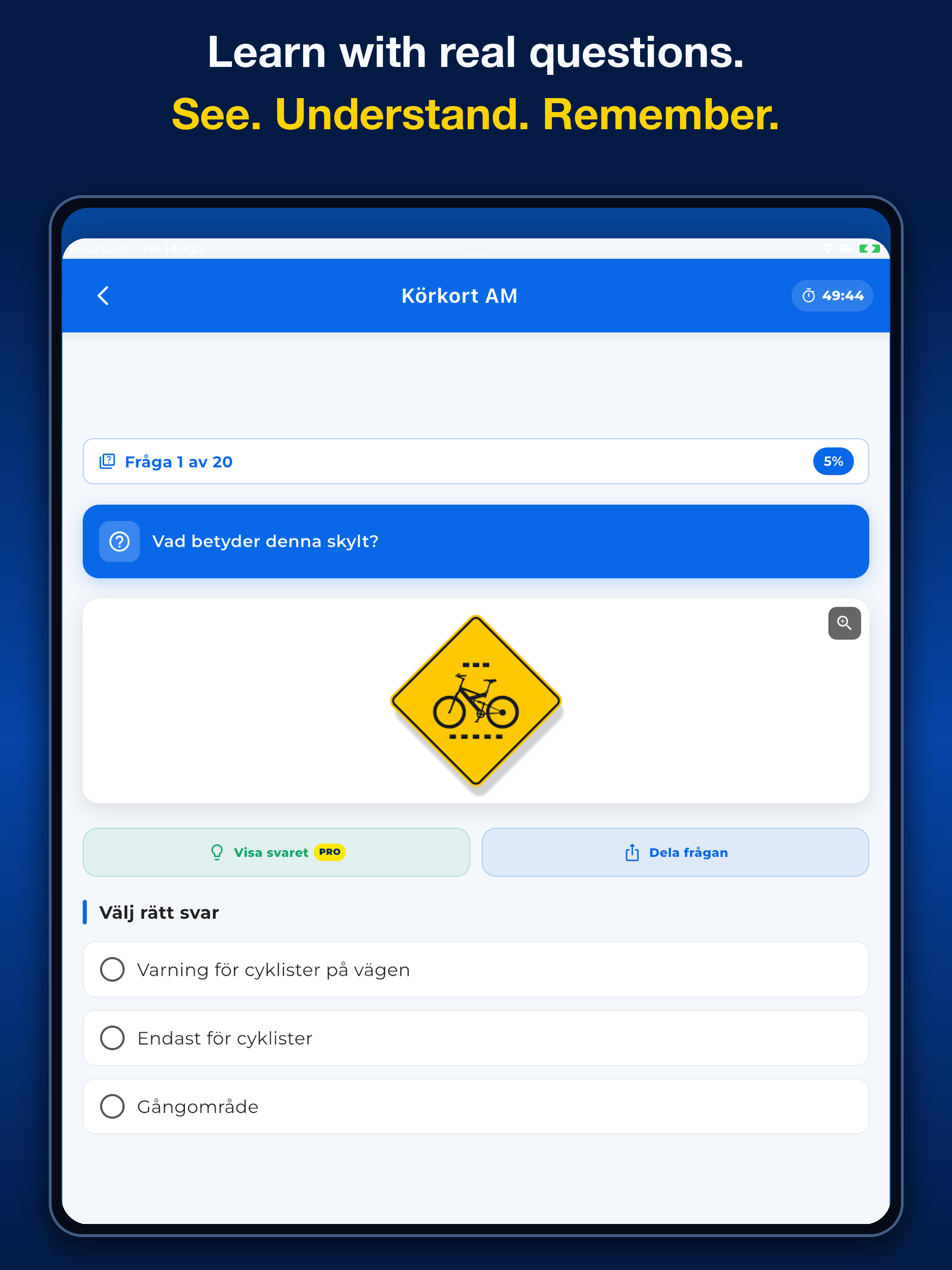 Swedish Driving Theory Test screenshot 6
