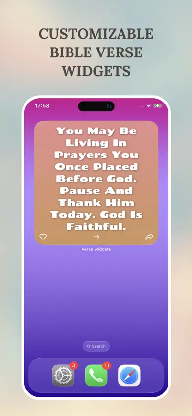 Verse Widget: Bible & Prayer screenshot 5