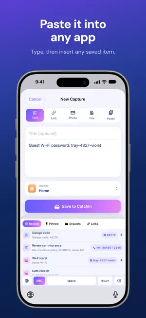 CatchIn: Save & Find Anything screenshot 4