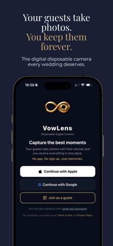 VowLens - Wedding Camera Screenshot 1 of 9