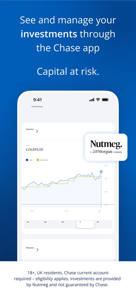 Chase UK - Finance App | MWM