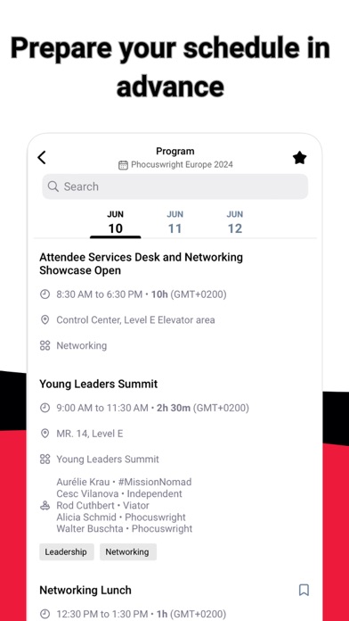 Phocuswright Events Screenshot