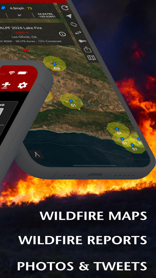 #2. Fires: Wildfire News and Atlas (iOS) 由: Ryan Strouse