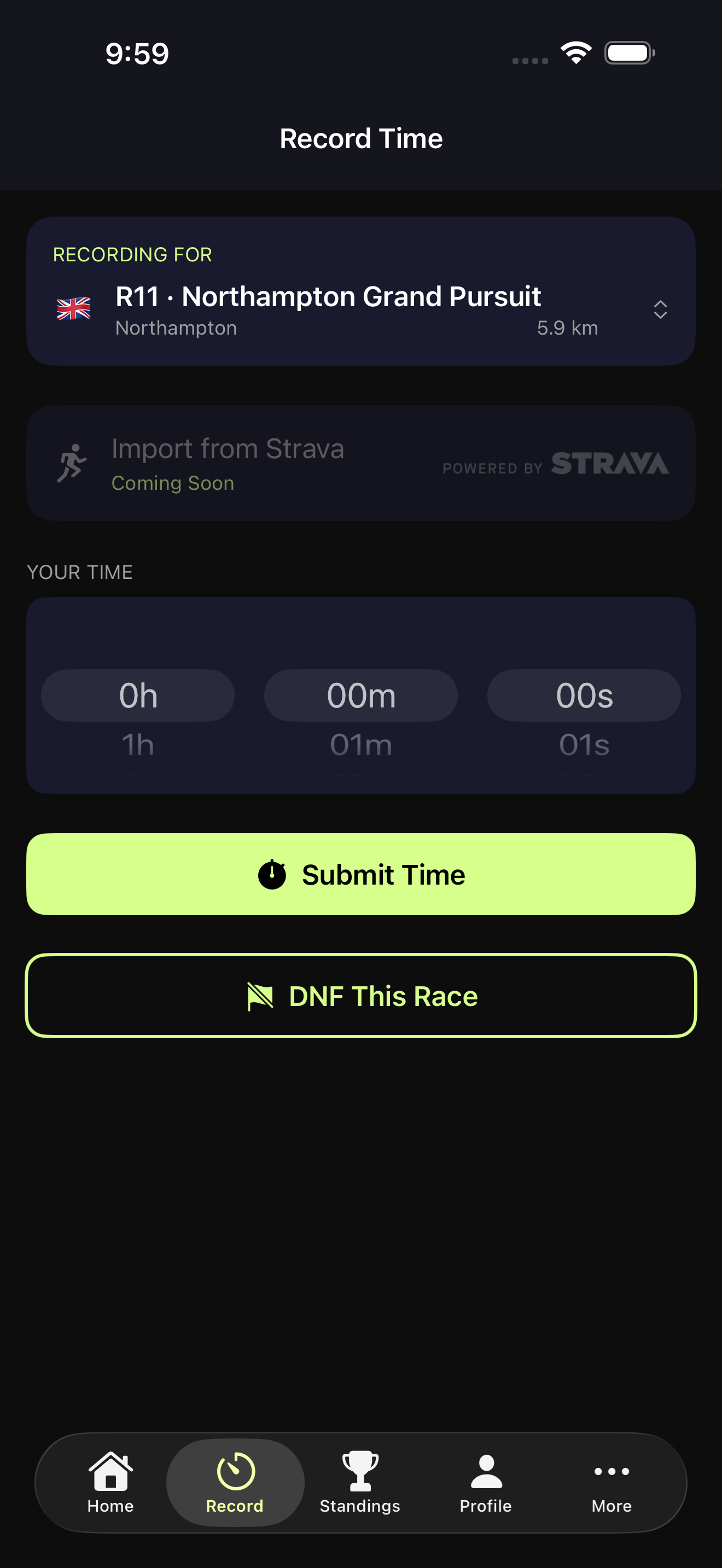 Formula Run