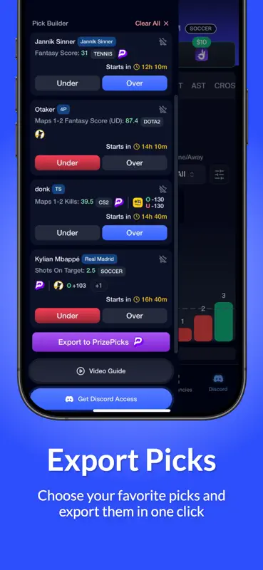 PickFinder: Data-Driven Picks screenshot 10 of 10