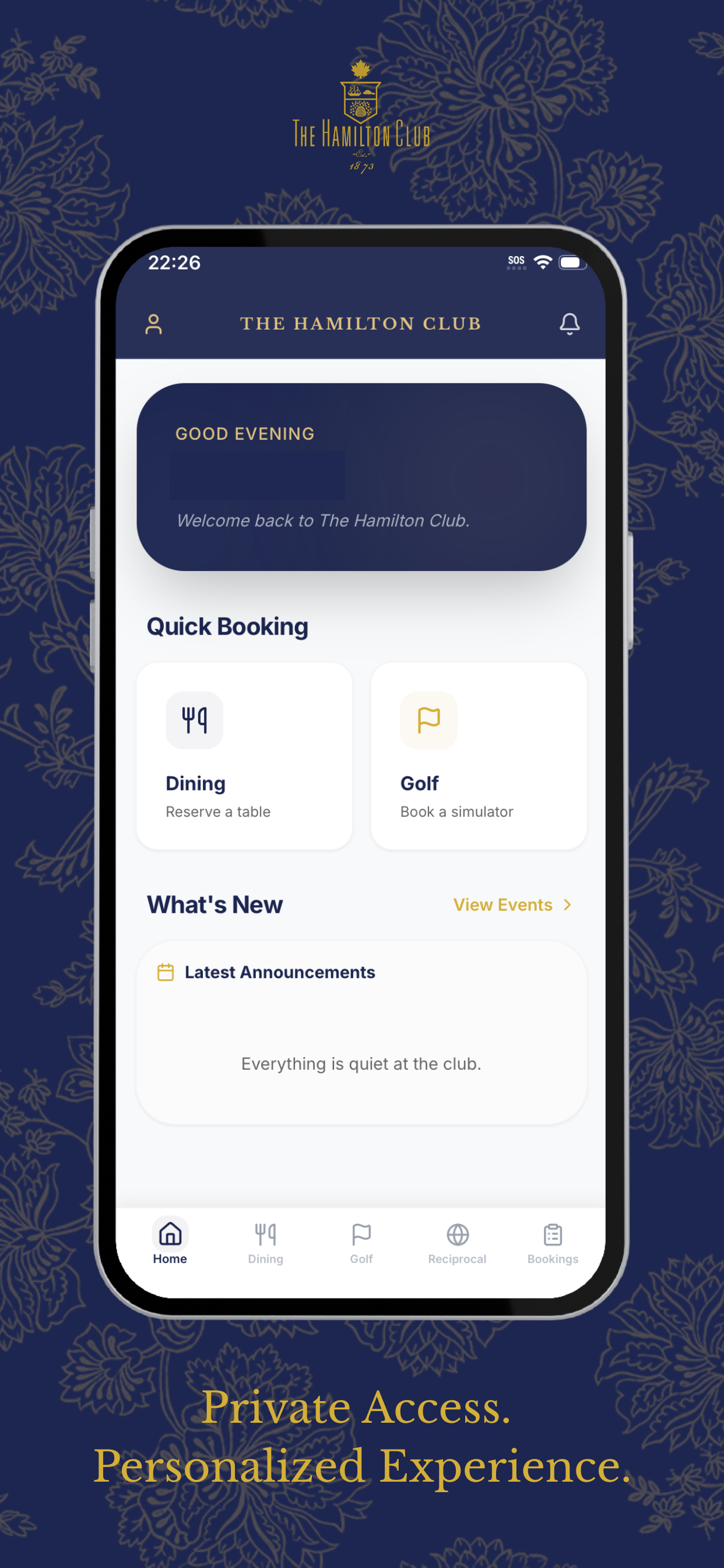 The Hamilton Club App screenshot 4
