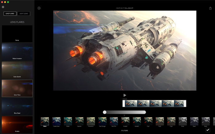 Infinite Light Optical Effects