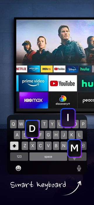 Universal TV Remote App. Screenshot 2 of 3