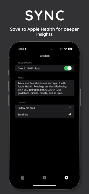 SBPT: Blood Pressure Tracker screenshot 3