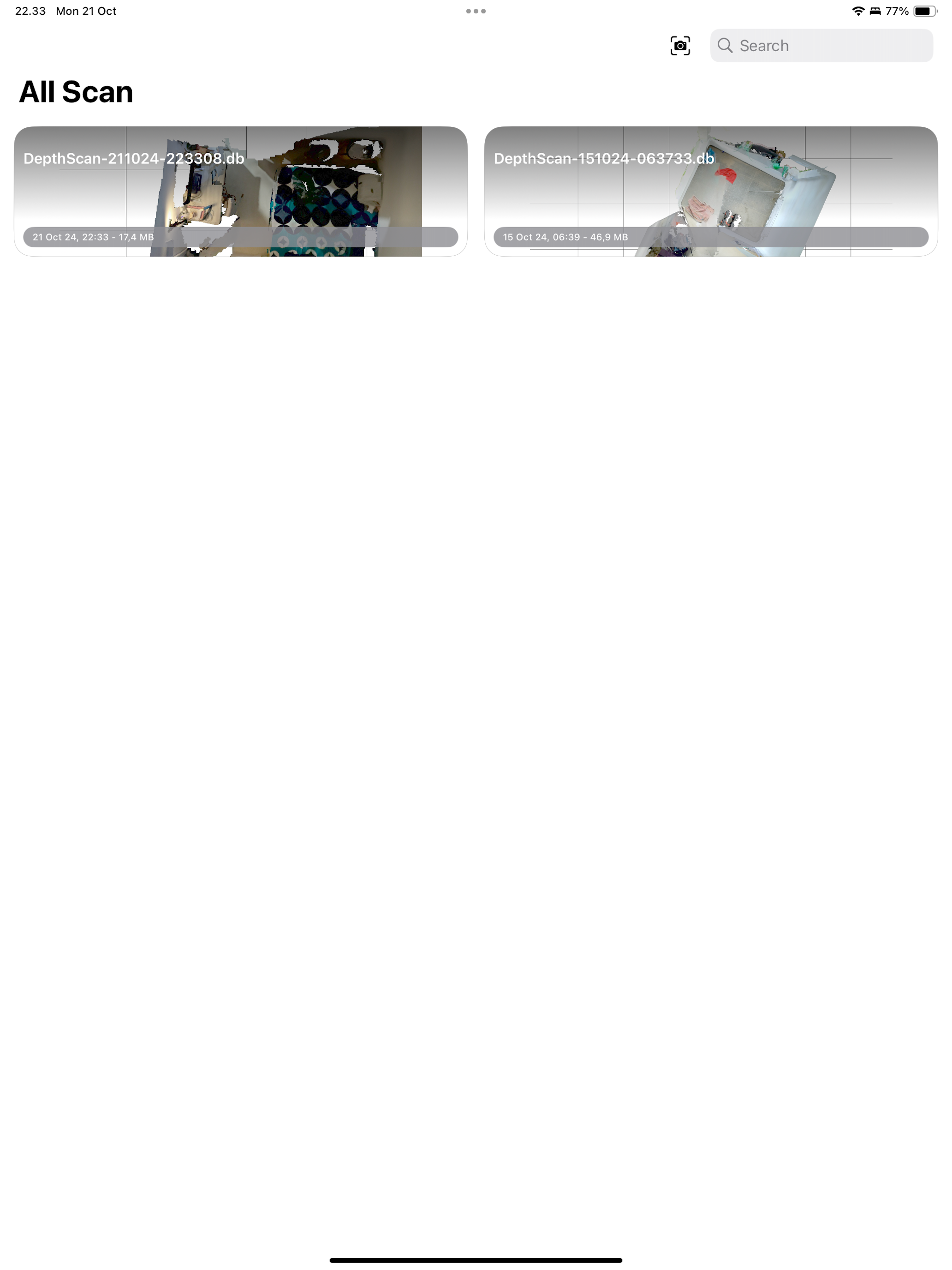 DepthScan 3D Scanner screenshot 5