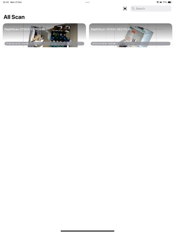 DepthScan 3D Scanner iPad screenshot