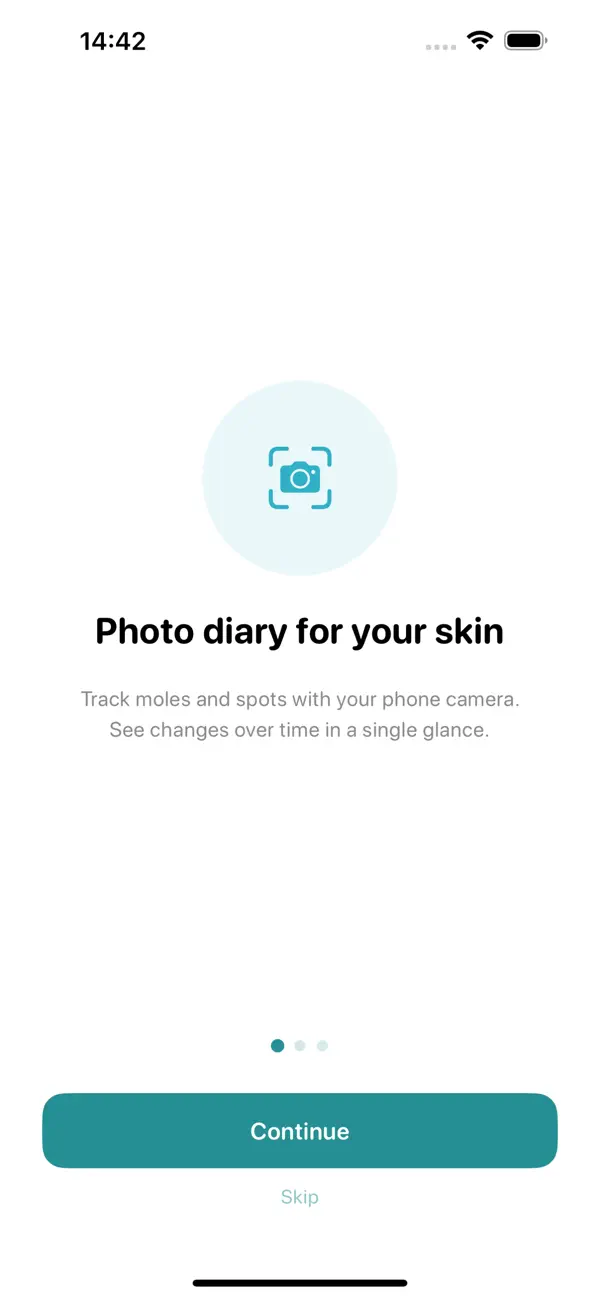 Screenshot #1 pour Mole Tracker: Skin Photo Diary
