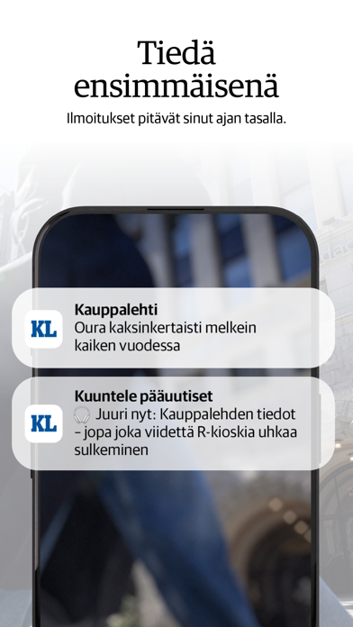 Kauppalehti iPhone screenshot 4 - News app