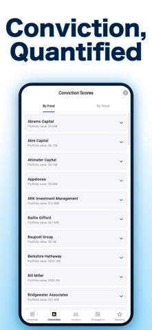 WhaleSignals: 13F Tracker Screenshot 2 of 5