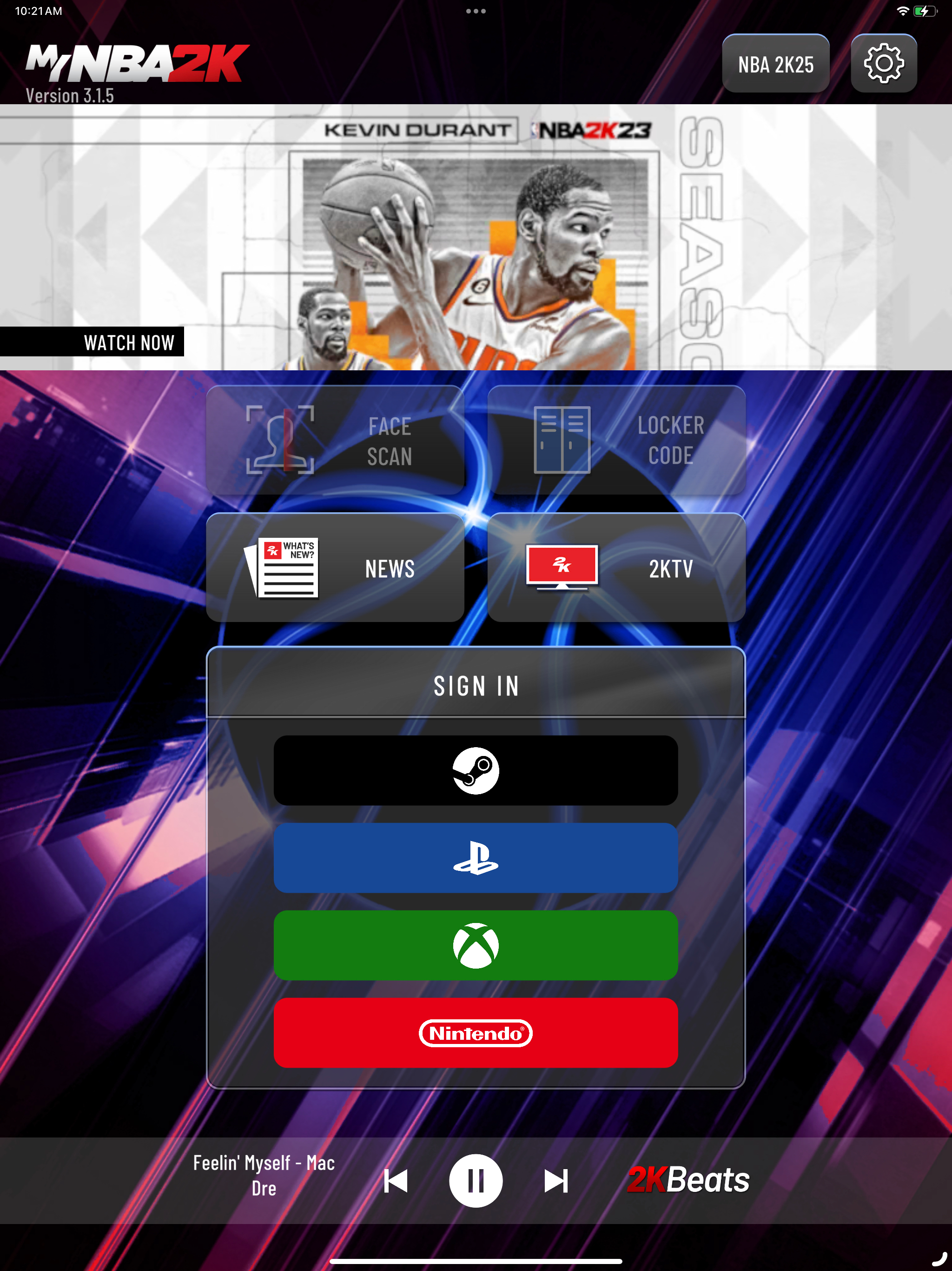 MyNBA2K Companion App