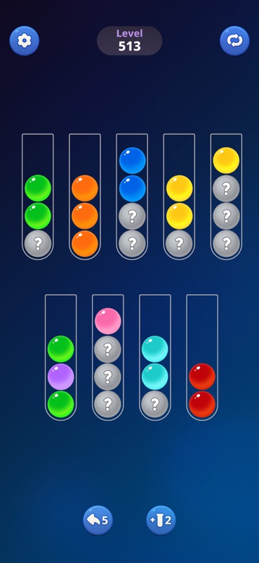 Puzzle de Ordenar Bolas screenshot 4