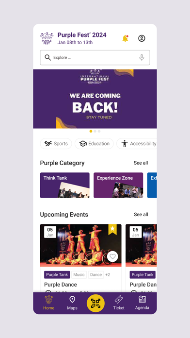 International Purple Fest Goa Screenshot