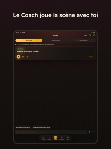Darija Pro: Coach, Traduction iPad screenshot 2