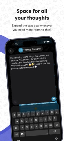 Hey Me - Chat Notes Screenshot 4 of 8
