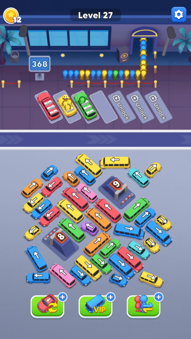 Crazy Bus: Car Jam Parking Screenshot