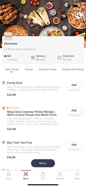 Zaza Pizza screenshot 2
