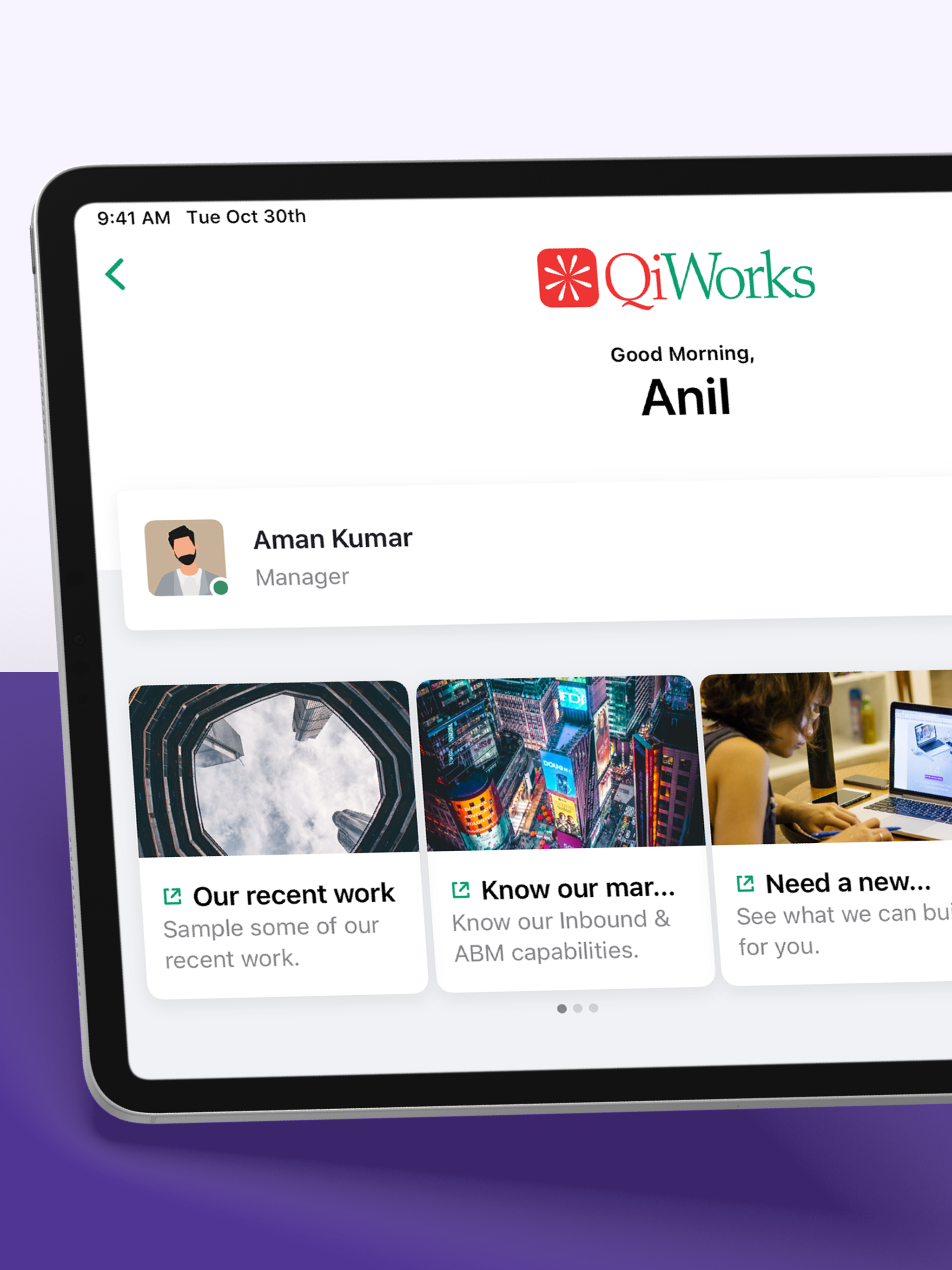 QiWorks Engage screenshot 6