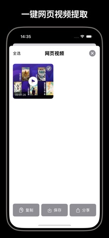 SanpSave - 一键网页全截图 PDF 图片 视频提取 screenshot