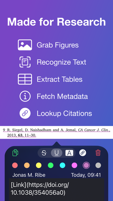 Highlights: PDF Reader & Notes iPhone screenshot 6 - Productivity app