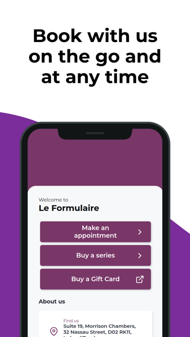 Le Formulaire app screenshot