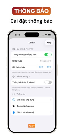 Lịch Âm 2027 - Lịch Việt Nam screenshot